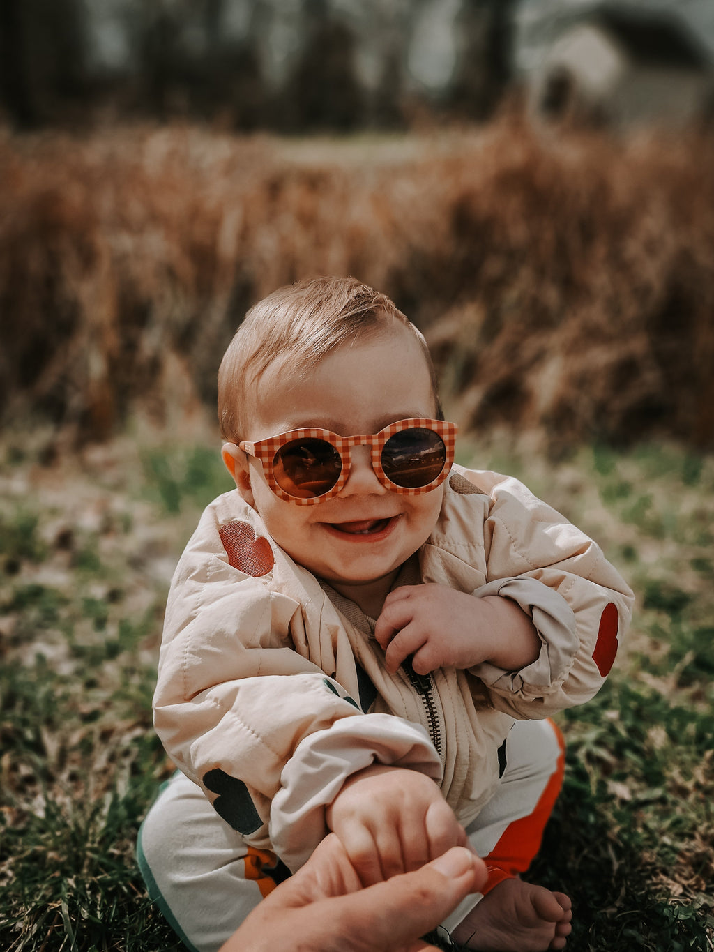 Classic | Sustainable Sunglasses | Plant-Based Bendable Polarized - Baby | 0-2 Y - The7Letter