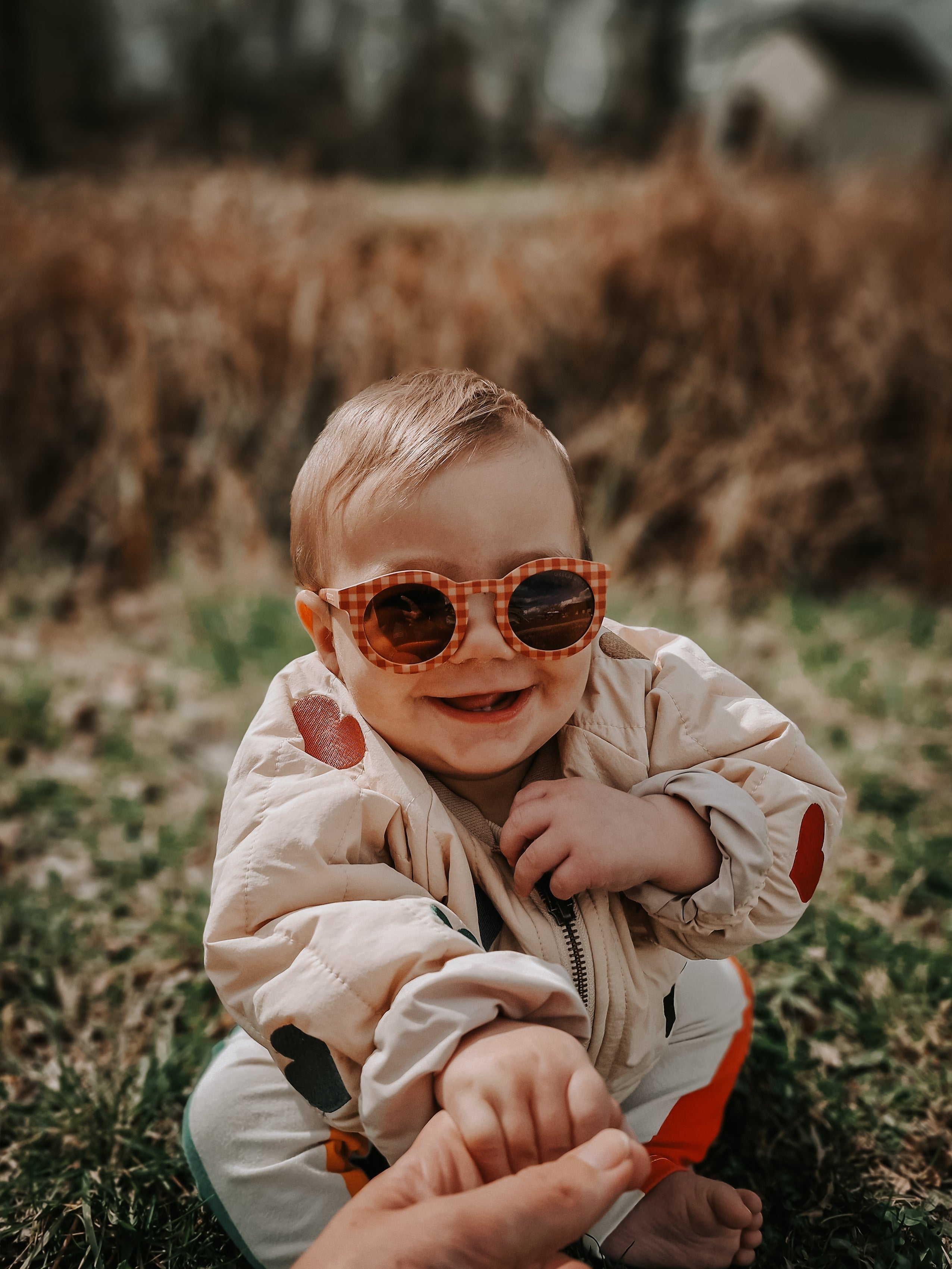 Classic | Sustainable Sunglasses | Plant-Based Bendable Polarized - Baby | 0-2 Y - The7Letter