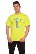 HOUSTON Men's Bamboo Viscose/Organic Cotton Short Sleeve Graphic T-Shirt - The7Letter