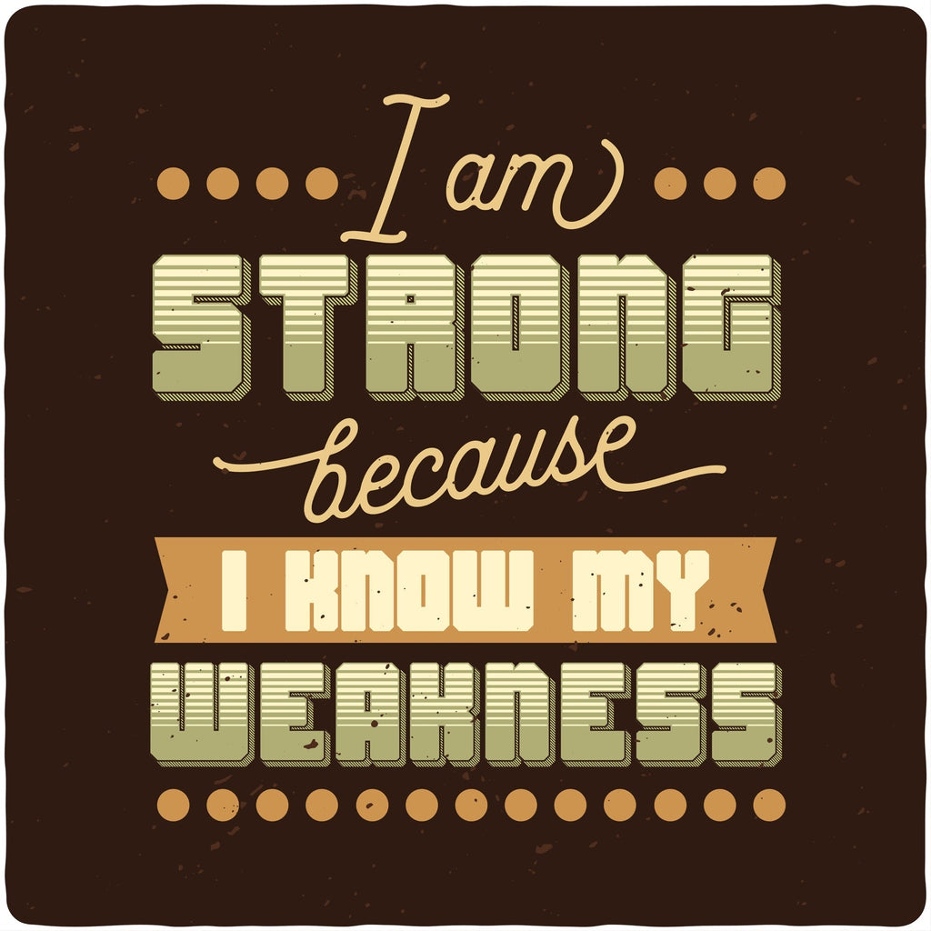 I am Strong Men's Bamboo Viscose/Organic Cotton Short Sleeve Graphic T-Shirt - The7Letter