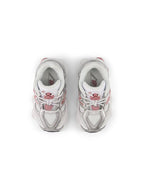 Chaussures 9060 Bungee New Balance (TD) - Blanc/Bois de rose