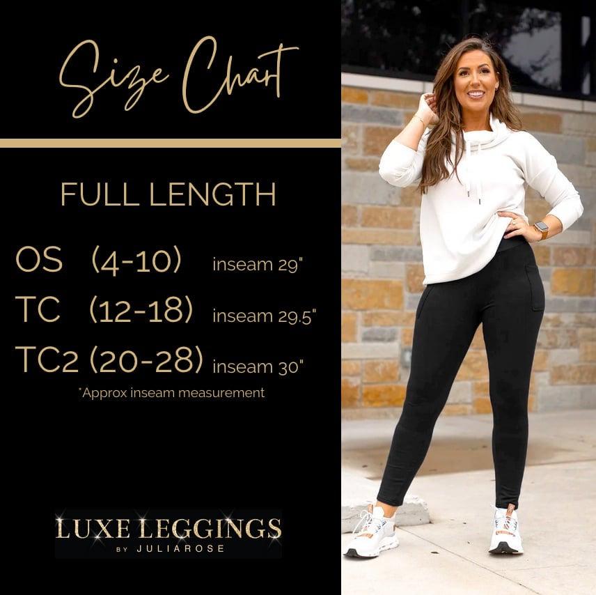 Belle - Legging polaire marron long avec poches*
