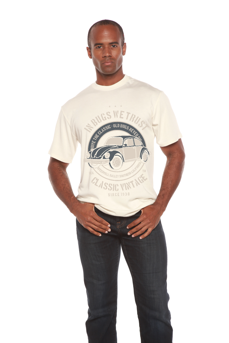 In Bugs We Men's Bamboo Viscose/Organic Cotton Short Sleeve Graphic T-Shirt - The7Letter