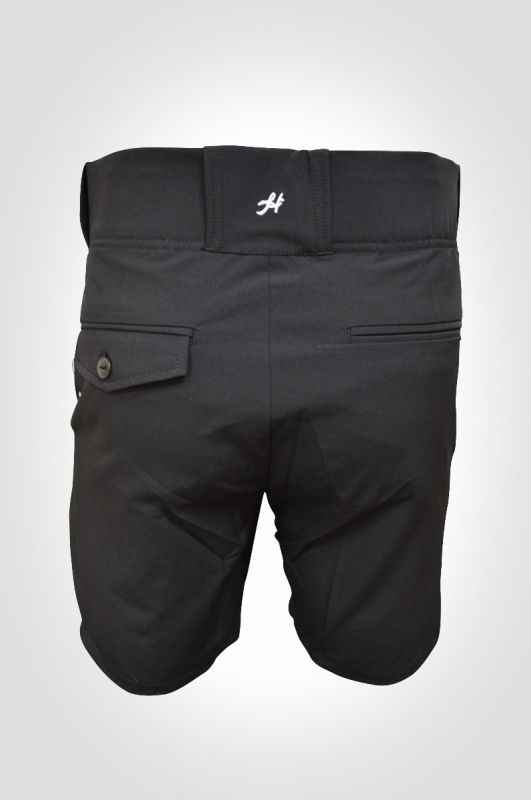 Honig's Black Shorts With Belt Loops