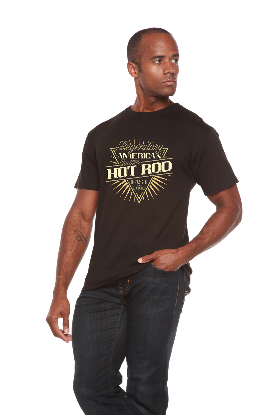 Legendary American Men's Bamboo Viscose/Organic Cotton Short Sleeve Graphic T-Shirt - The7Letter