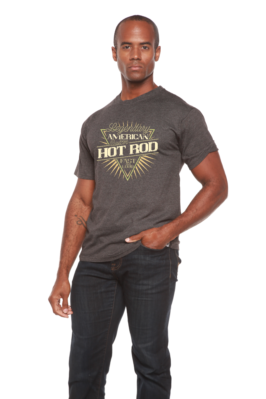 Legendary American Men's Bamboo Viscose/Organic Cotton Short Sleeve Graphic T-Shirt - The7Letter