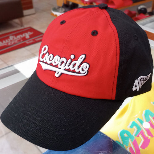 Casquette réglable 4Fans Escogido 2024-2025 - Noir-Rouge