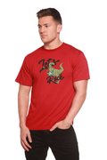 Lets Rock Men's Bamboo Viscose/Organic Cotton Short Sleeve Graphic T-Shirt - The7Letter