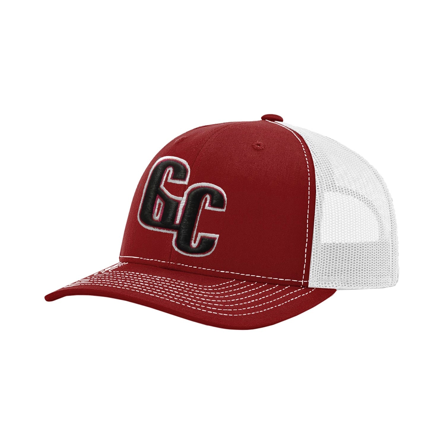 Casquette Gigantes del Cibao GC | Baseball dominicain LIDOM – Trucker bordeaux snapback