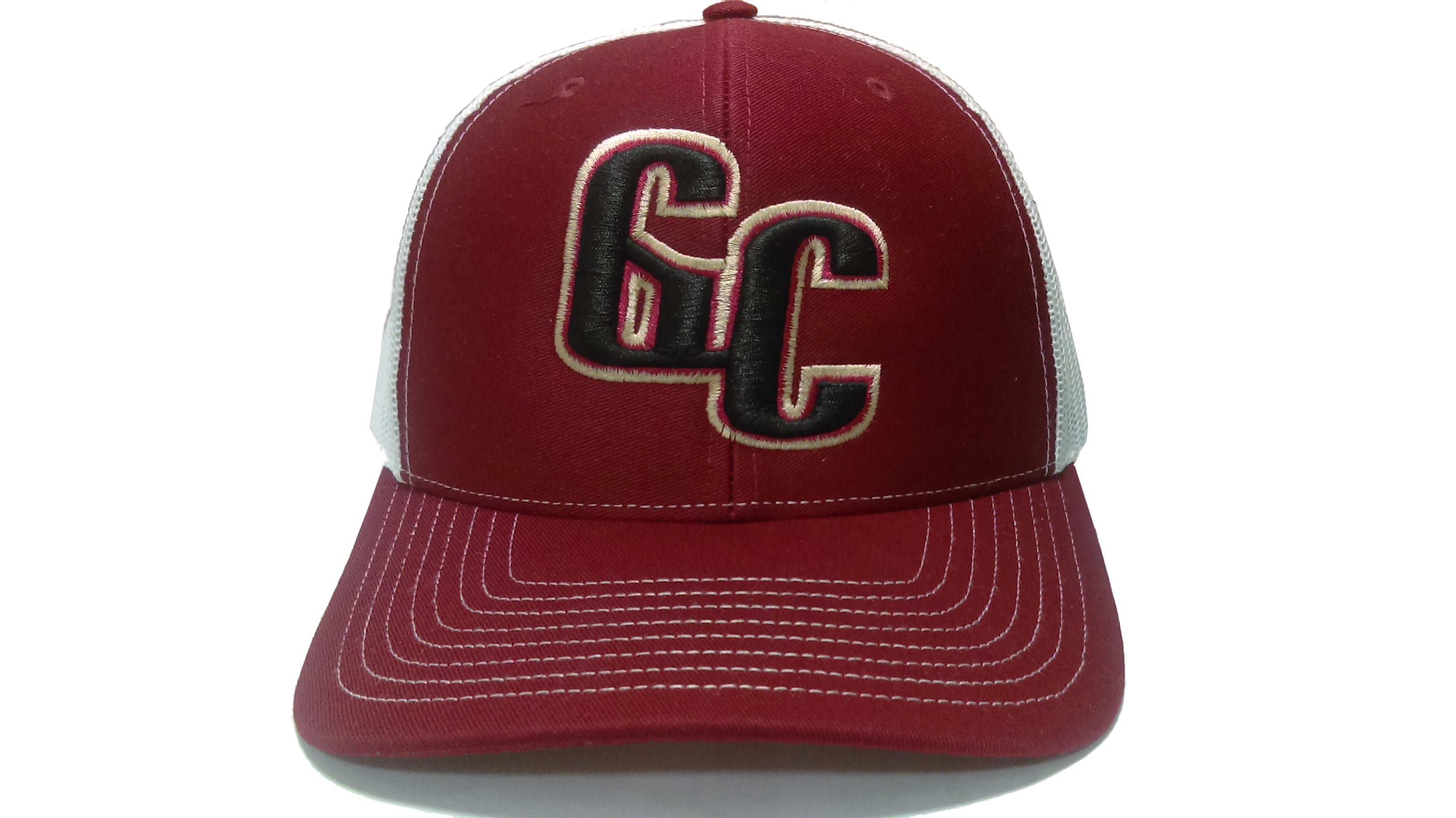 Casquette Gigantes del Cibao GC | Baseball dominicain LIDOM – Trucker bordeaux snapback