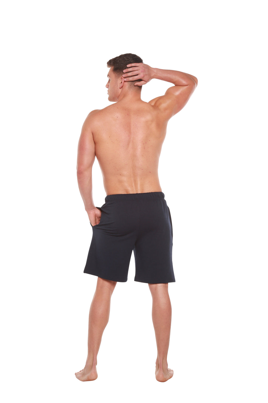 Clearance Men's Bamboo Viscose Fleece Lounge Shorts - The7Letter