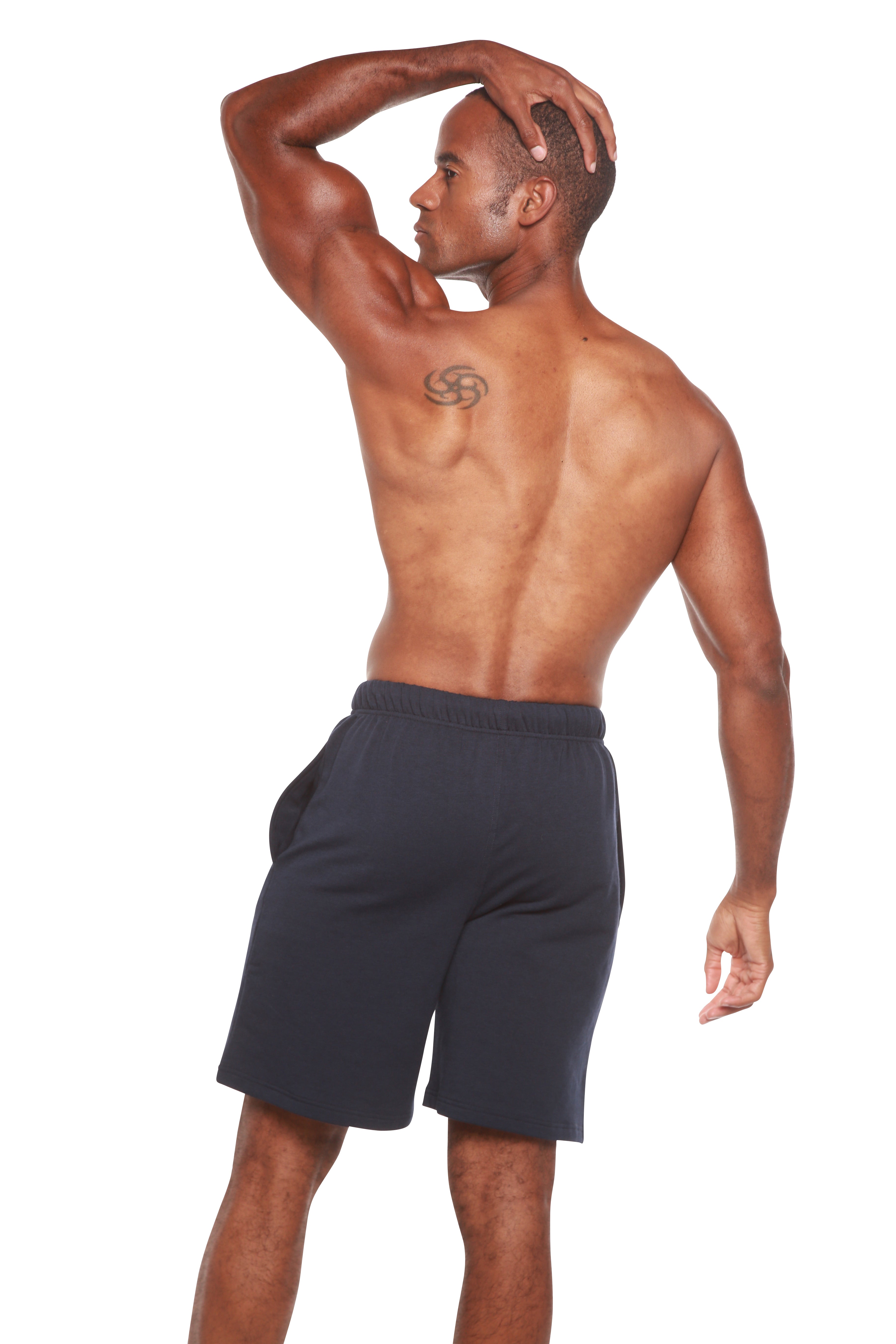 Clearance Men's Bamboo Viscose Fleece Lounge Shorts - The7Letter