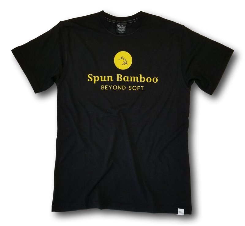 Men's Spun Bamboo Viscose/Organic Cotton Logo T-Shirt - The7Letter