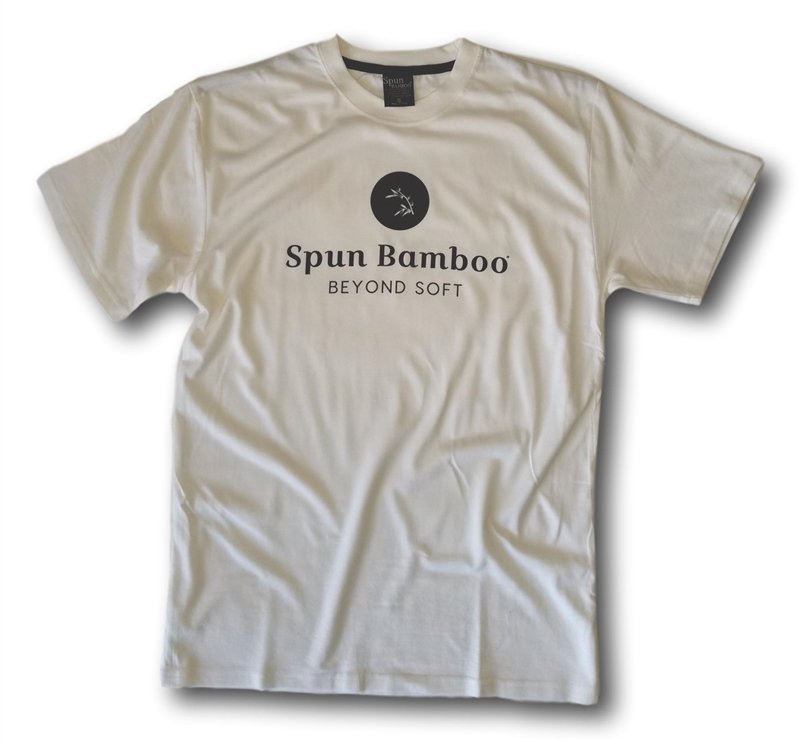 Men's Spun Bamboo Viscose/Organic Cotton Logo T-Shirt - The7Letter