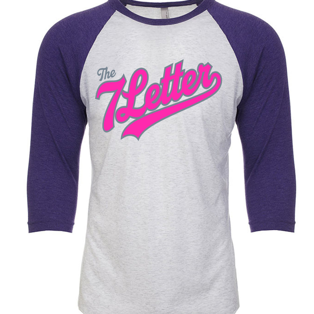 Purple Rush/ Heather White - 6051 - FRONT