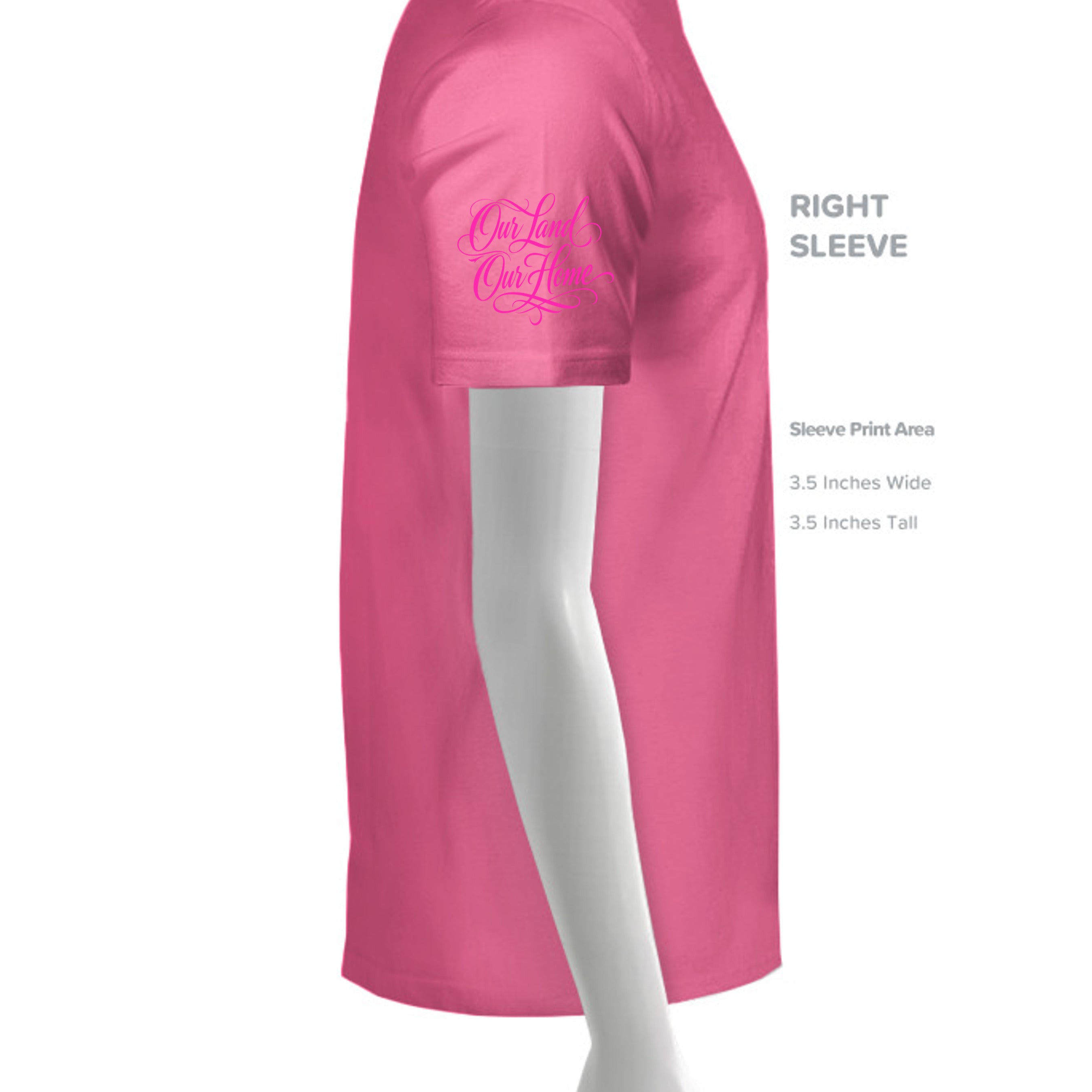 SAFETY PINK - G200B - SLEEVE_RIGHT