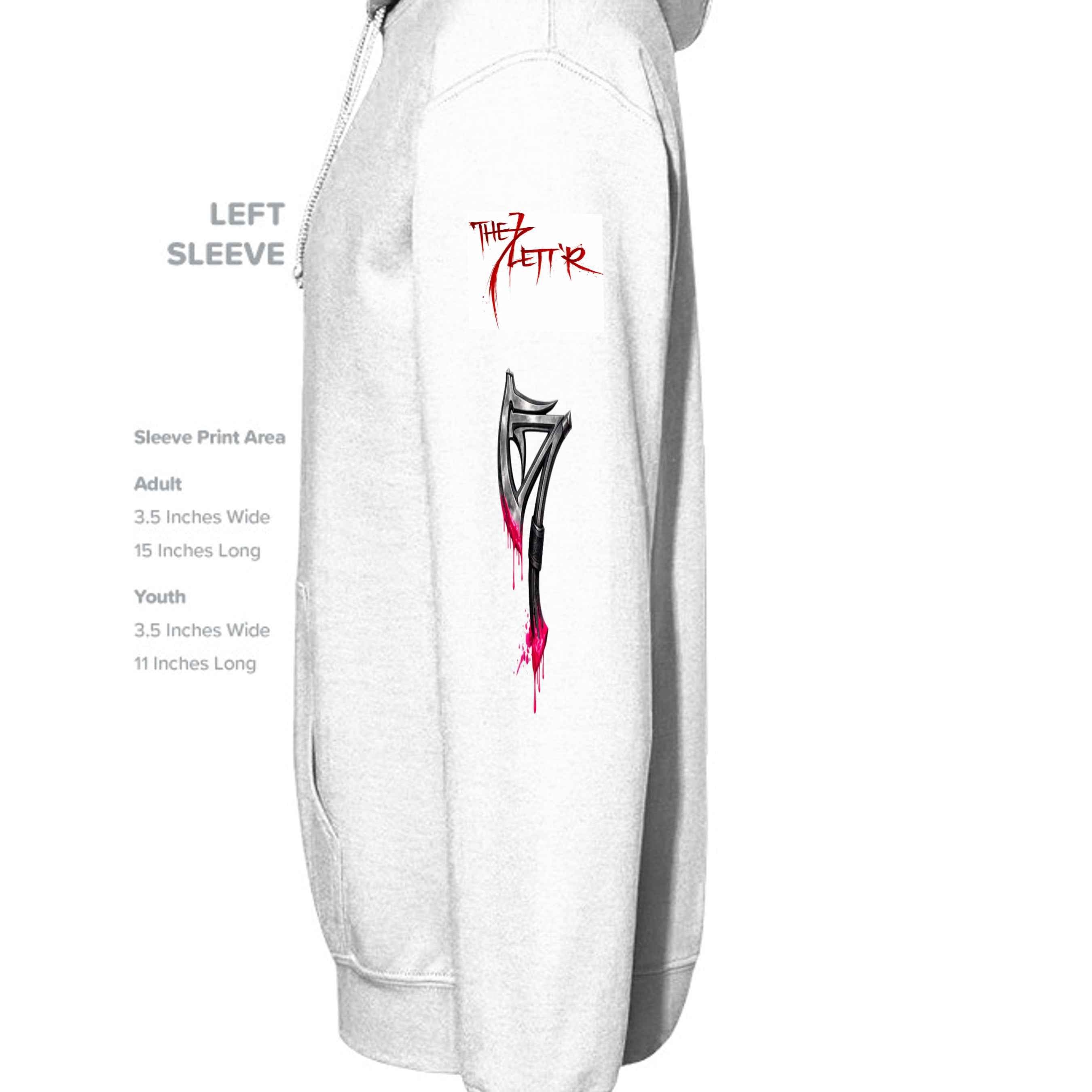 the7 letter Ladies' Cropped Fleece Hoodie— Premium Street‑Luxury Streetwear by THE7LETTER