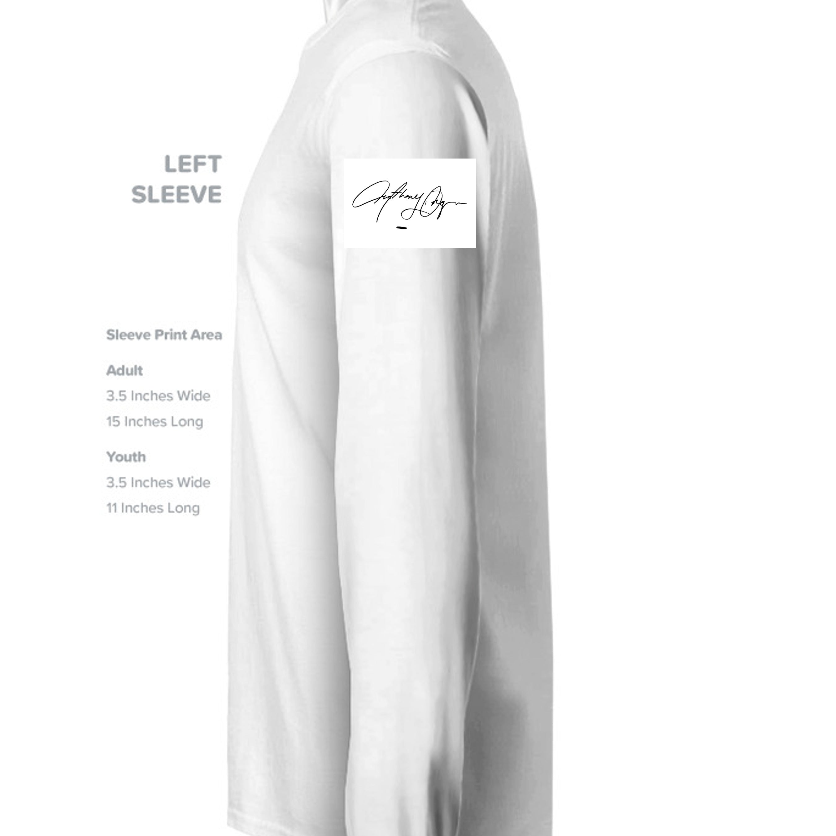WHITE - G180 - SLEEVE_LEFT