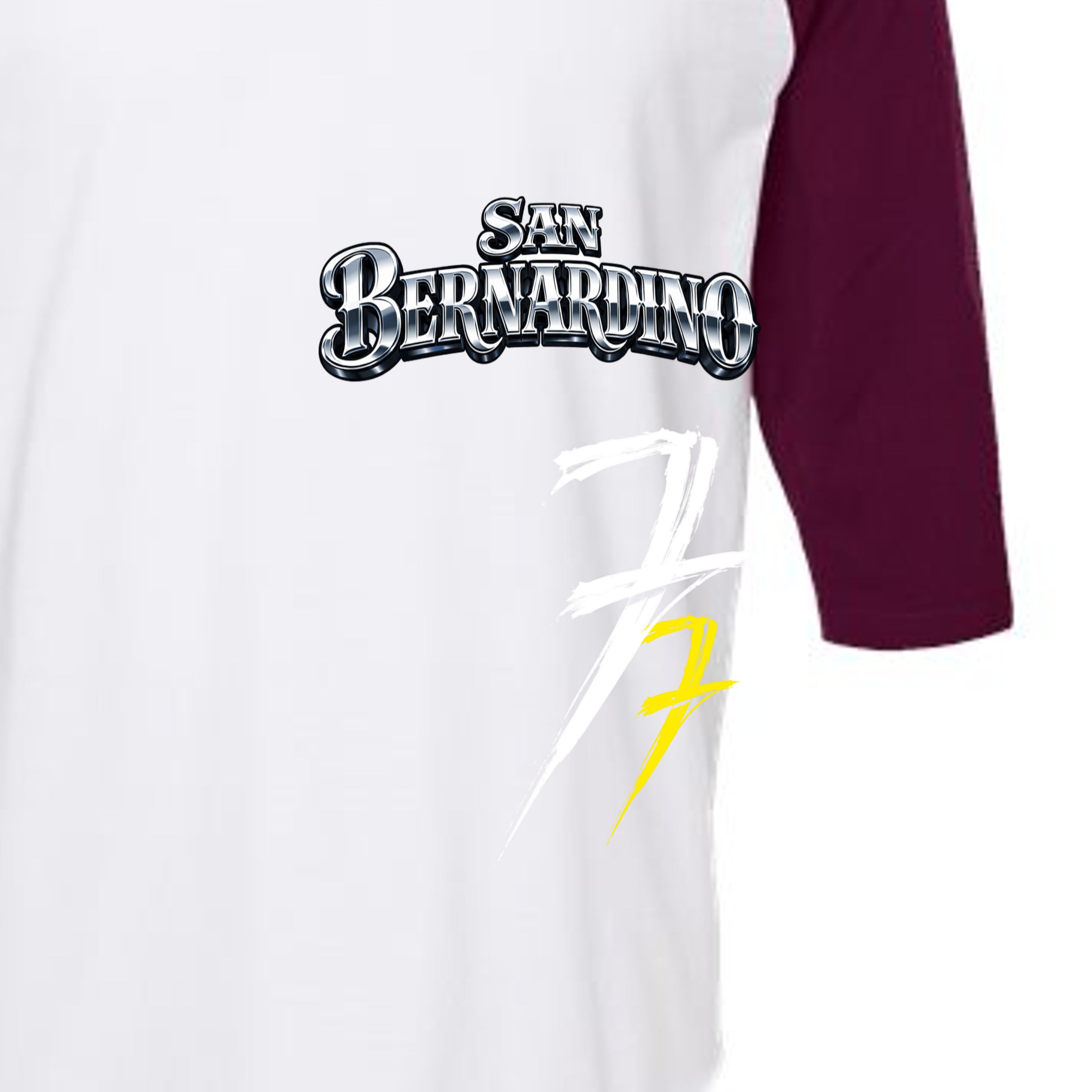 White/ Maroon - 245 - FRONT