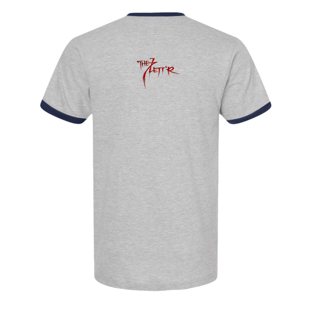 Heather Grey/ Navy - 246 - BACK