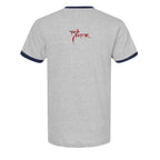 Heather Grey/ Navy - 246 - BACK