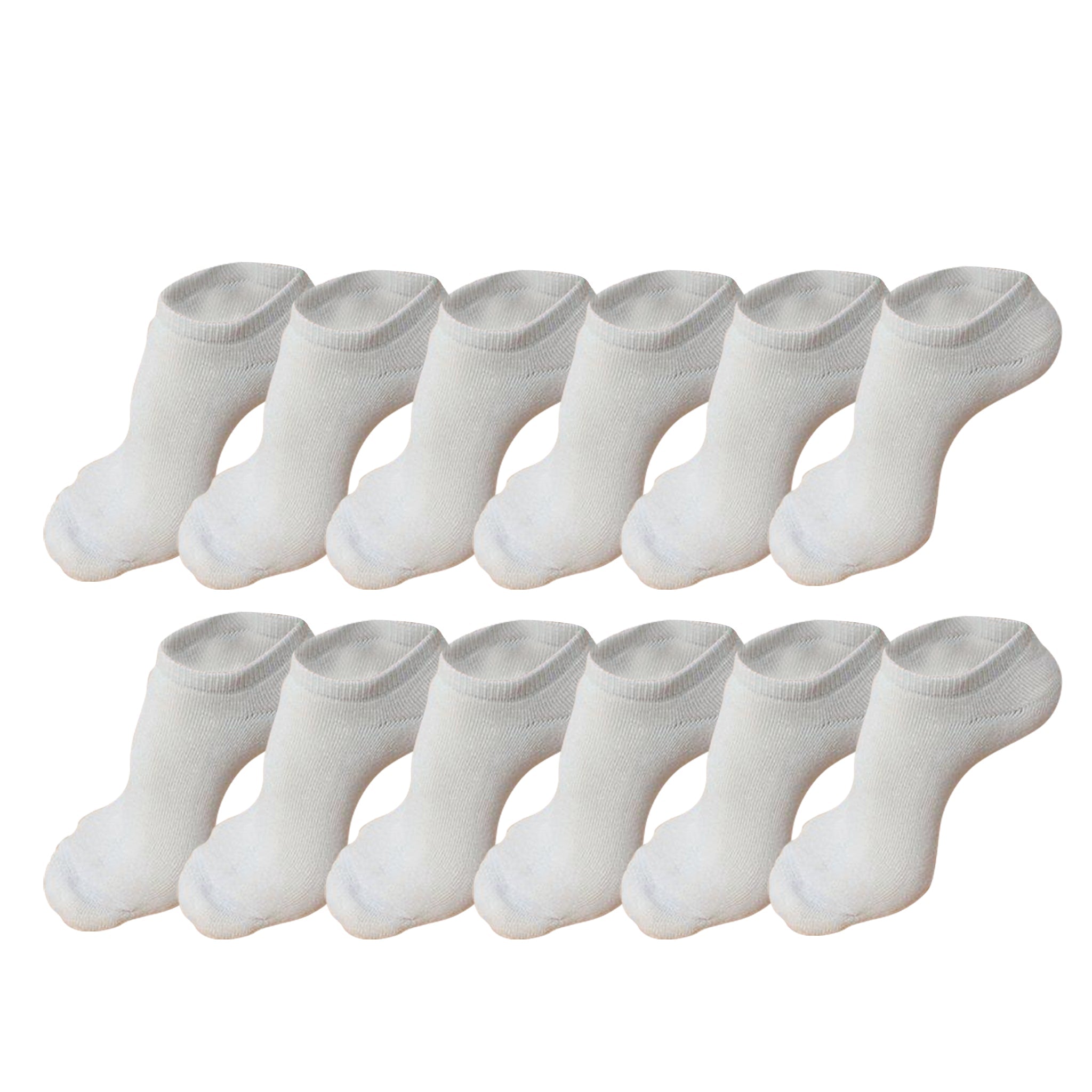 No Look Anklet Bamboo Viscose Socks - Natural - The7Letter