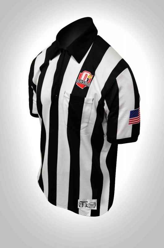 Ohio High School Athletic Assoc [OHSAA] Sublimated 2.25" Short Sleeve Ultra Tech Football Shirt