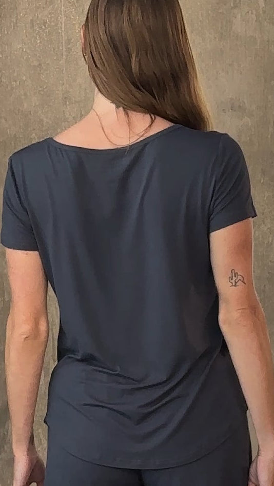 Women’s Bamboo Lounge Short Sleeve T-Shirt - The7Letter