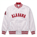 Collection rayée – Blouson aviateur blanc Alabama (Vol. 2)