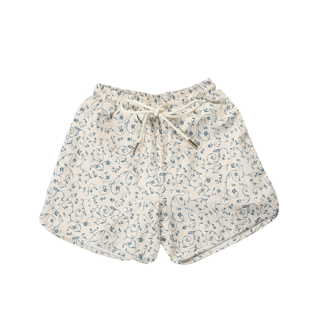 Swim Trunks | UPF + Recycled - Scandi Floral - The7Letter