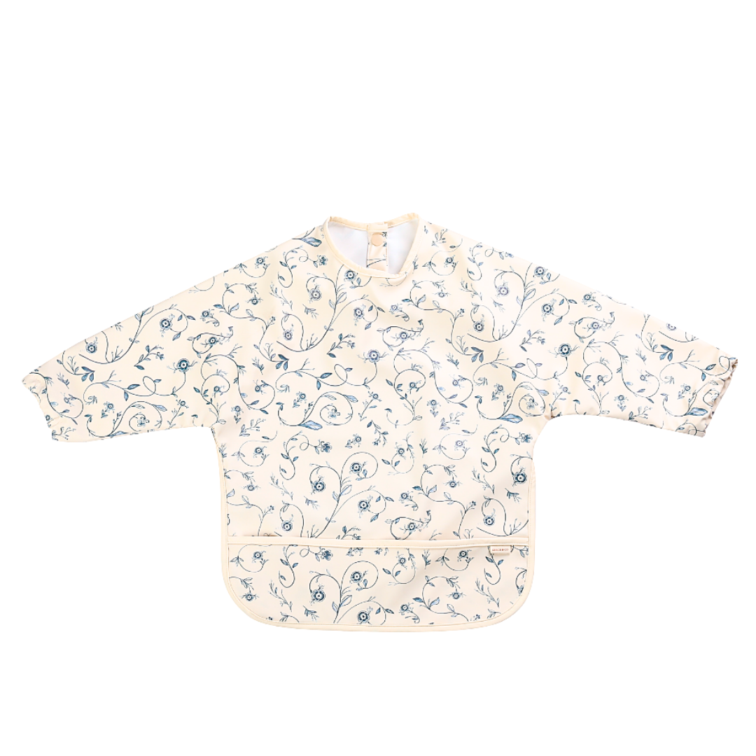 Smock Bib | Scandi Floral - The7Letter