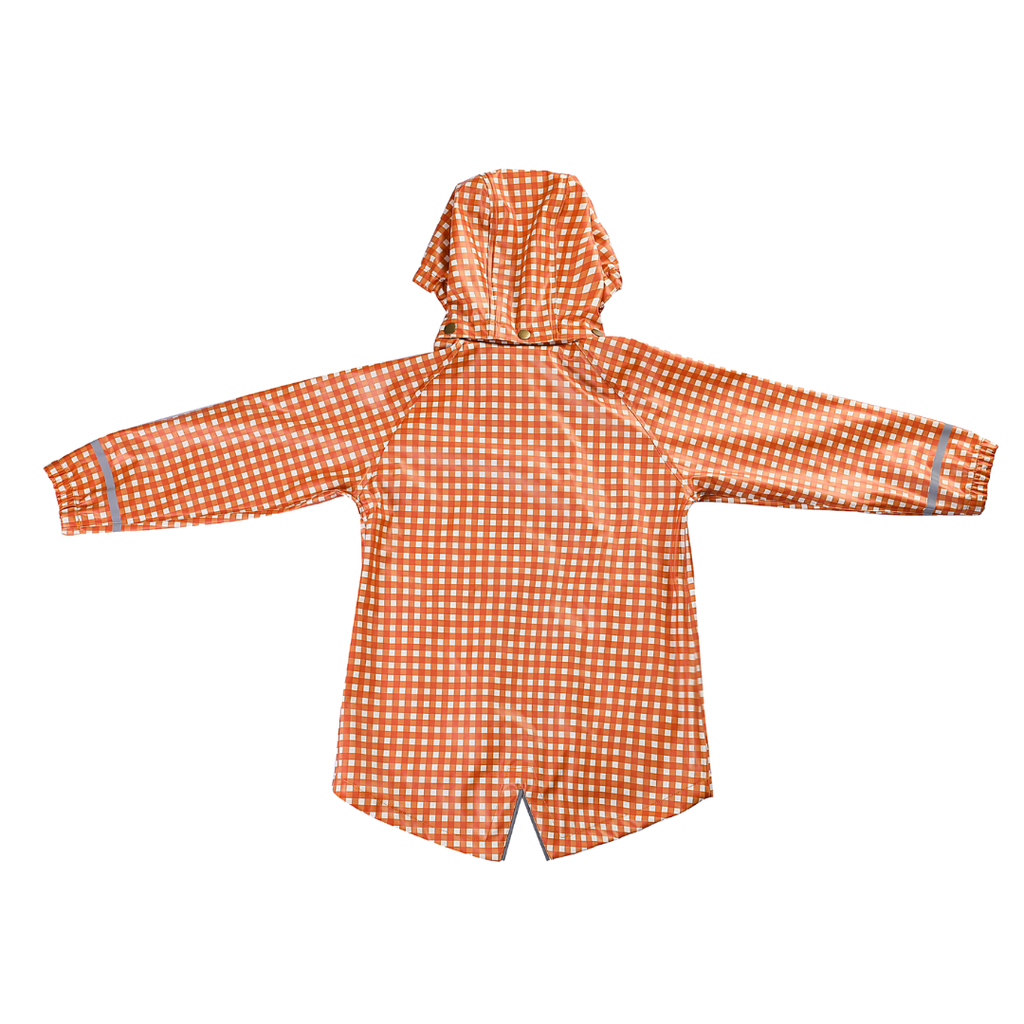 Fishtail Rain Jacket | Sienna Gingham - The7Letter