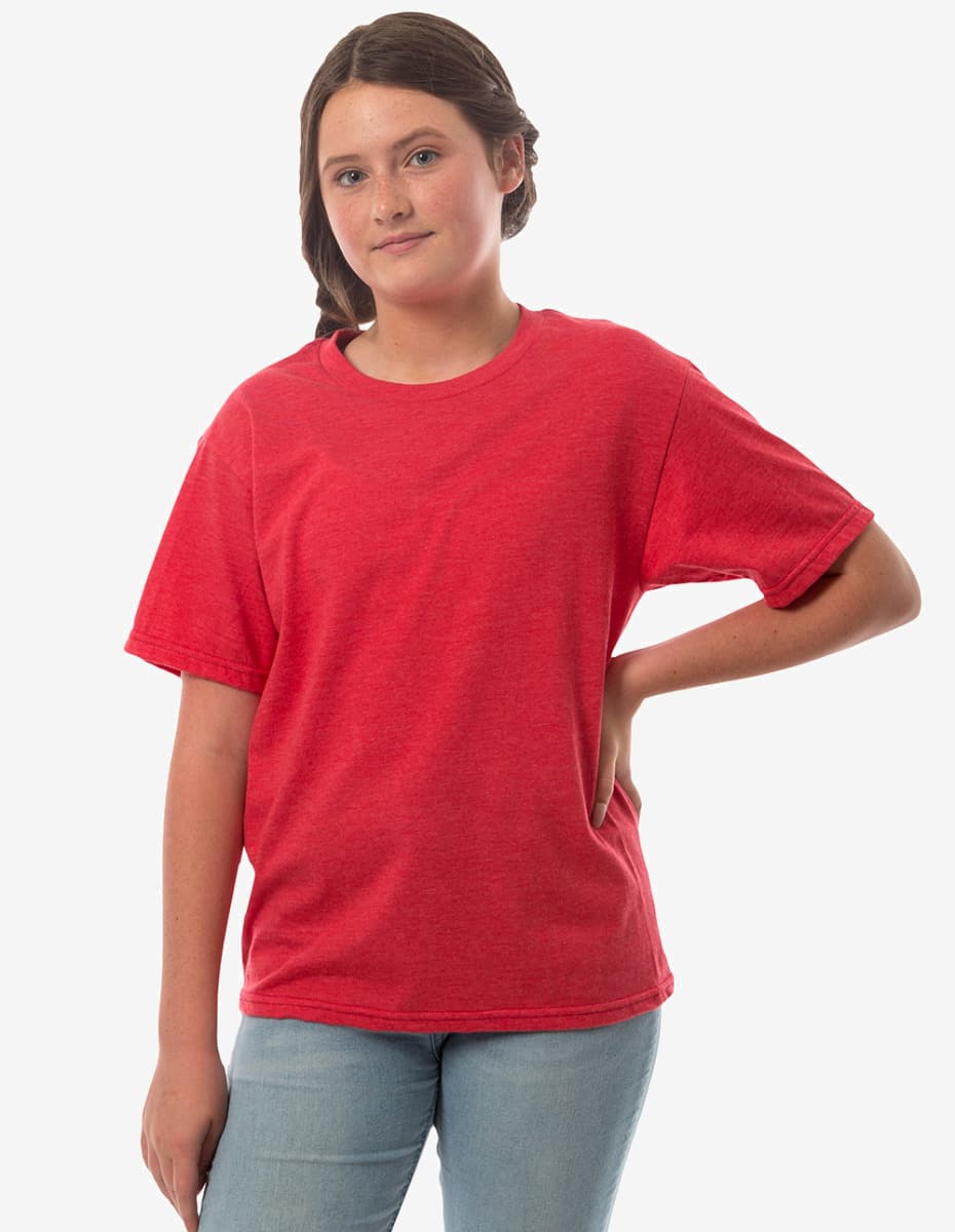 Bi-blend Youth Mega-Tee | 3250 - The7Letter