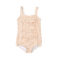 Vintage Girls 1 Piece Swimsuit | UPF + Recycled - Sunset Meadow - The7Letter