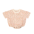 Bubble Romper | Organic Cotton Jersey - Sunset Meadow - The7Letter