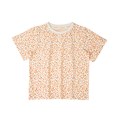 Oversized T-Shirt | Organic Cotton Jersey - Sunset Meadow - The7Letter