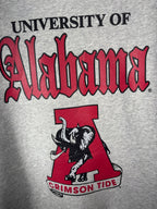 Le pull col rond Old English – Université d'Alabama (100 % coton, épais)