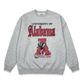 Das Old English Rundhals-Sweatshirt – University of Alabama (100 % Baumwolle, Heavyweight)