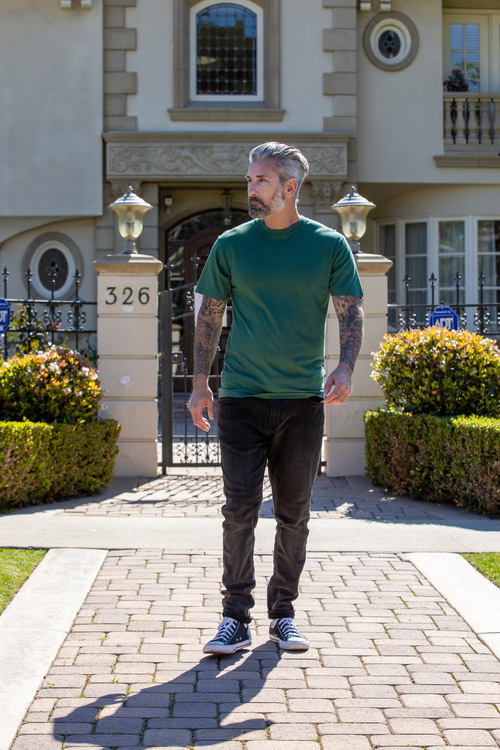 The Original Men's Bamboo Viscose/Organic Cotton Short Sleeve T-Shirt - Classic Cut - The7Letter