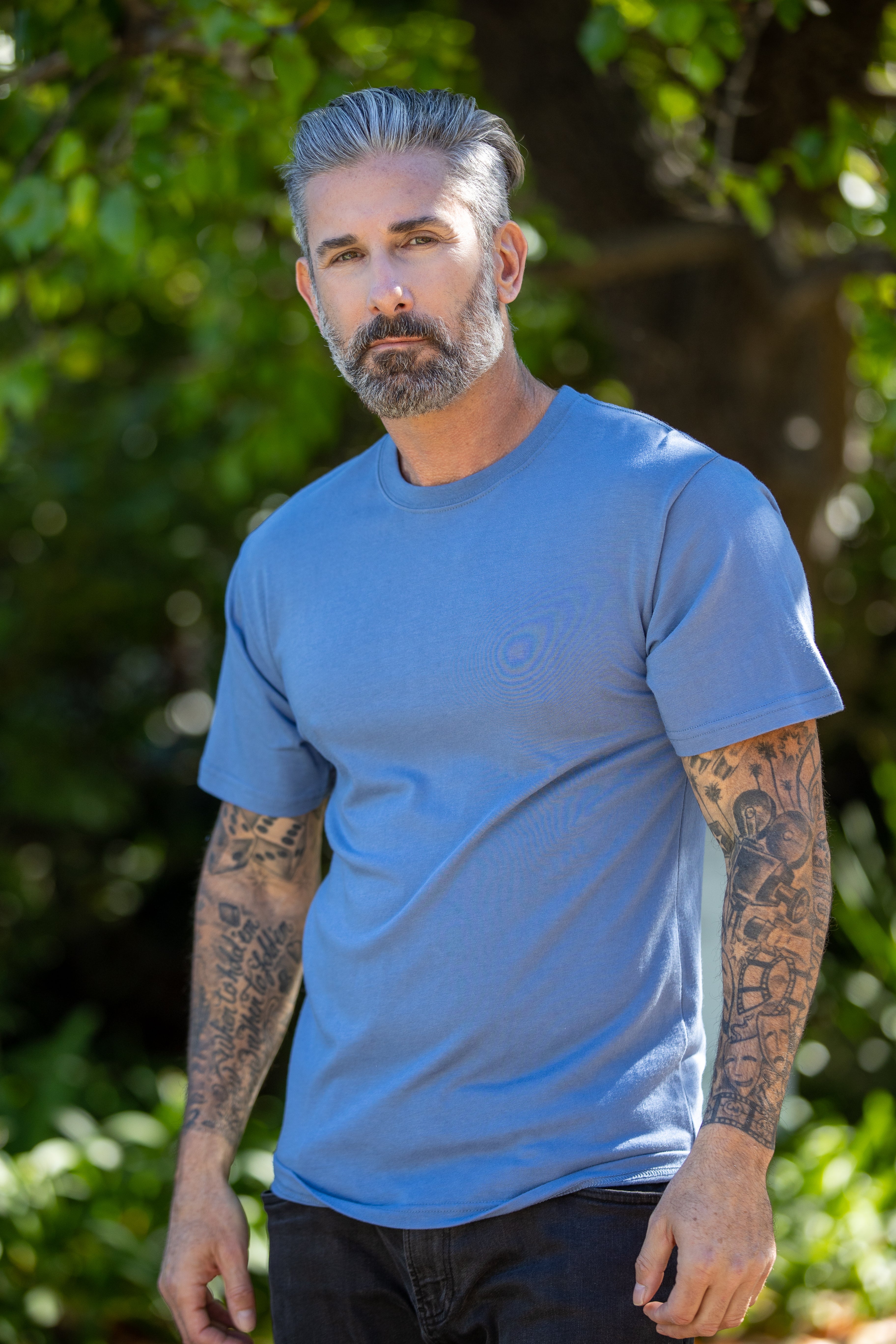 The Original Men's Bamboo Viscose/Organic Cotton Short Sleeve T-Shirt - Classic Cut - The7Letter