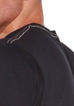 Men's Bamboo Viscose/Organic Cotton Short Sleeve Contrast Stitch T-Shirt - The7Letter
