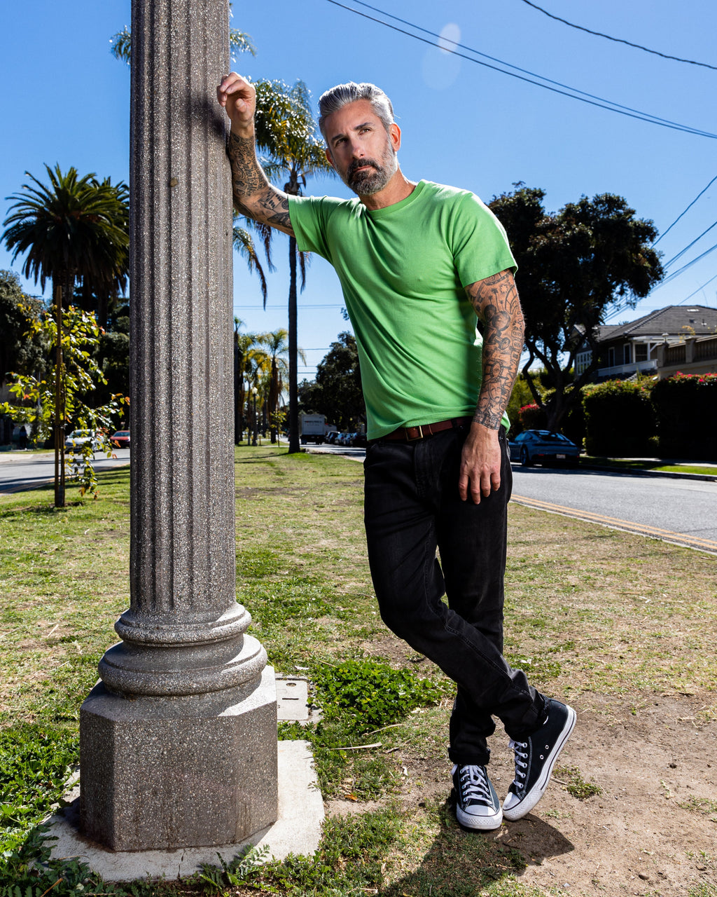 Clearance Men's Bamboo Short Sleeve T-Shirt - Classic Cut - The7Letter