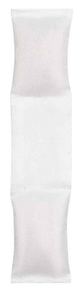 United Attire Double Sided Skinny Bean Bag - White