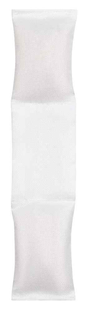 United Attire Double Sided Skinny Bean Bag - White
