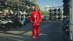 Red Letters x Cam Newton Rhinestone Hoodie - Rouge