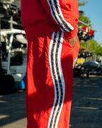 Red Letters x Cam Newton Rhinestone Hoodie - Rouge