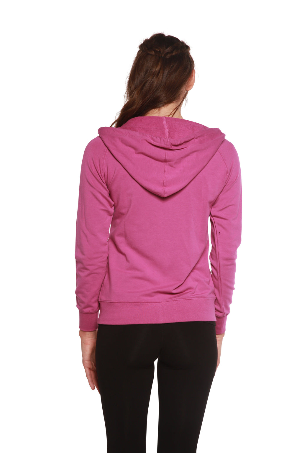 Women's Bamboo French Terry Zip Hooded Sweatshirt - The7Letter
