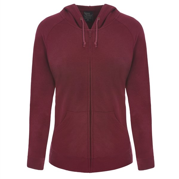 Women's Bamboo French Terry Zip Hooded Sweatshirt - The7Letter