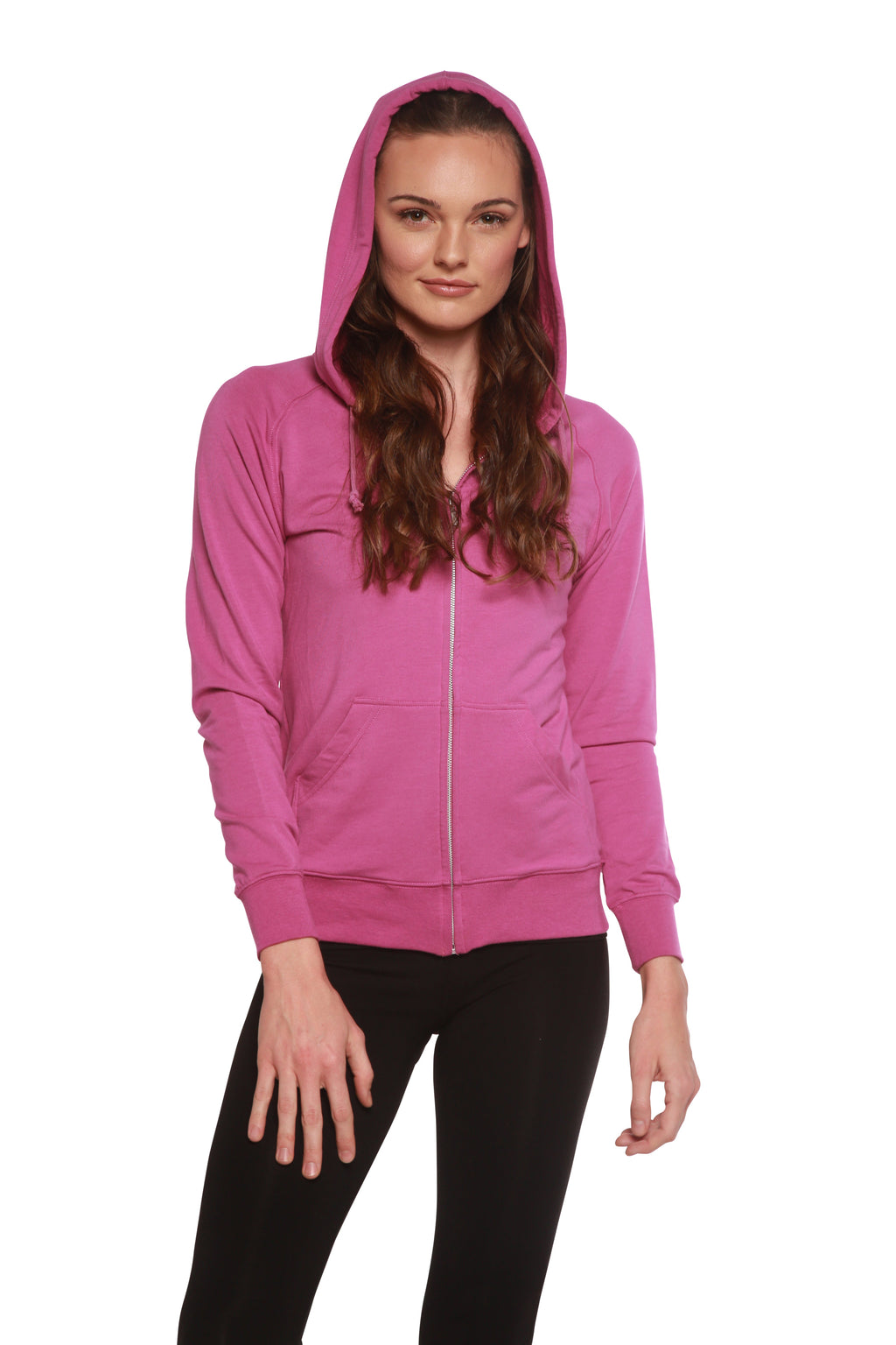 Women's Bamboo French Terry Zip Hooded Sweatshirt - The7Letter