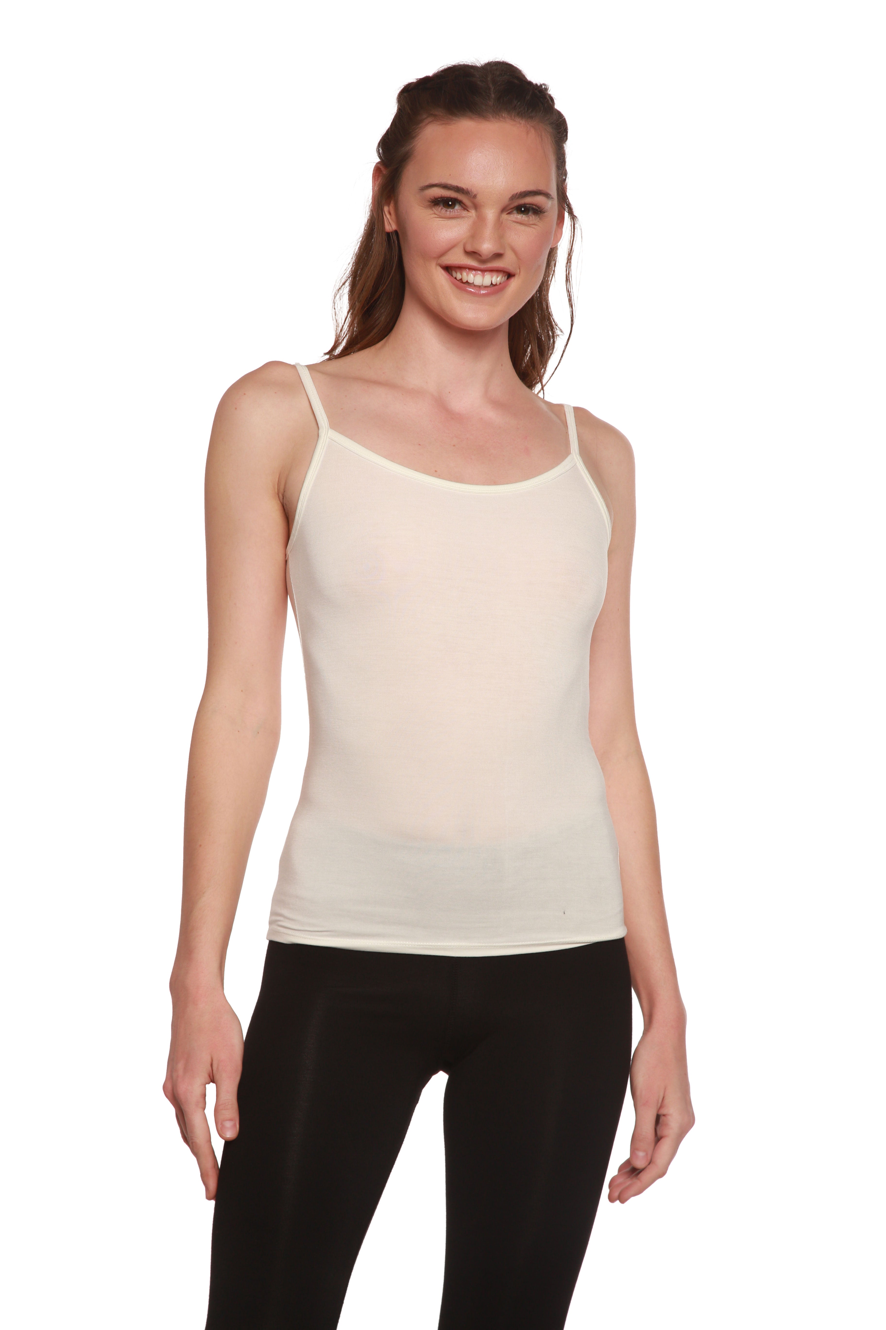 Clearance Women's Bamboo Viscose Spaghetti Strap Camisole - The7Letter